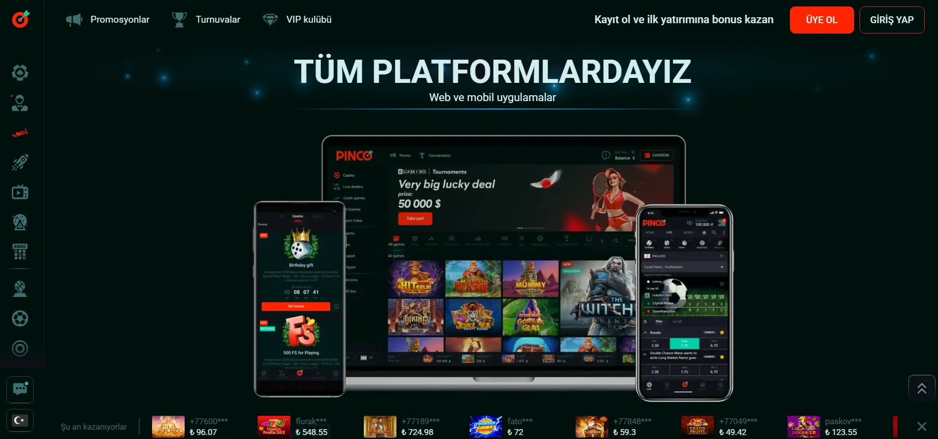 Pinco Casino mobil uygulama her zaman her yerde casino keyfi Türkiye: Android ve iOS deneyimi Pinco Casino mobil uygulama her zaman her yerde casino keyfi Türkiye