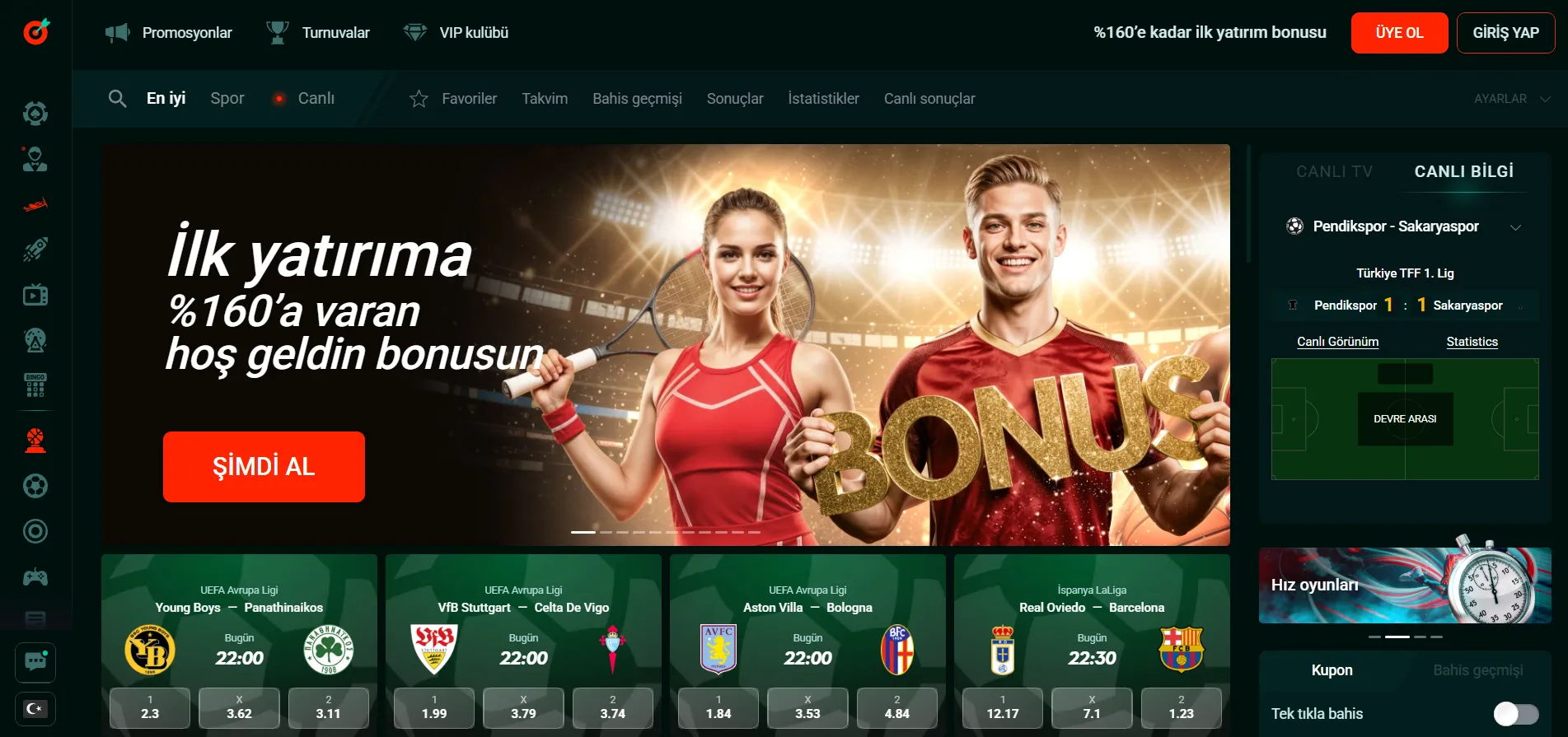 Pinco Casino spor bahisleri hoş geldin bonusu: promosyon ve fırsatlar Pinco Casino spor bahisleri hoş geldin bonusu